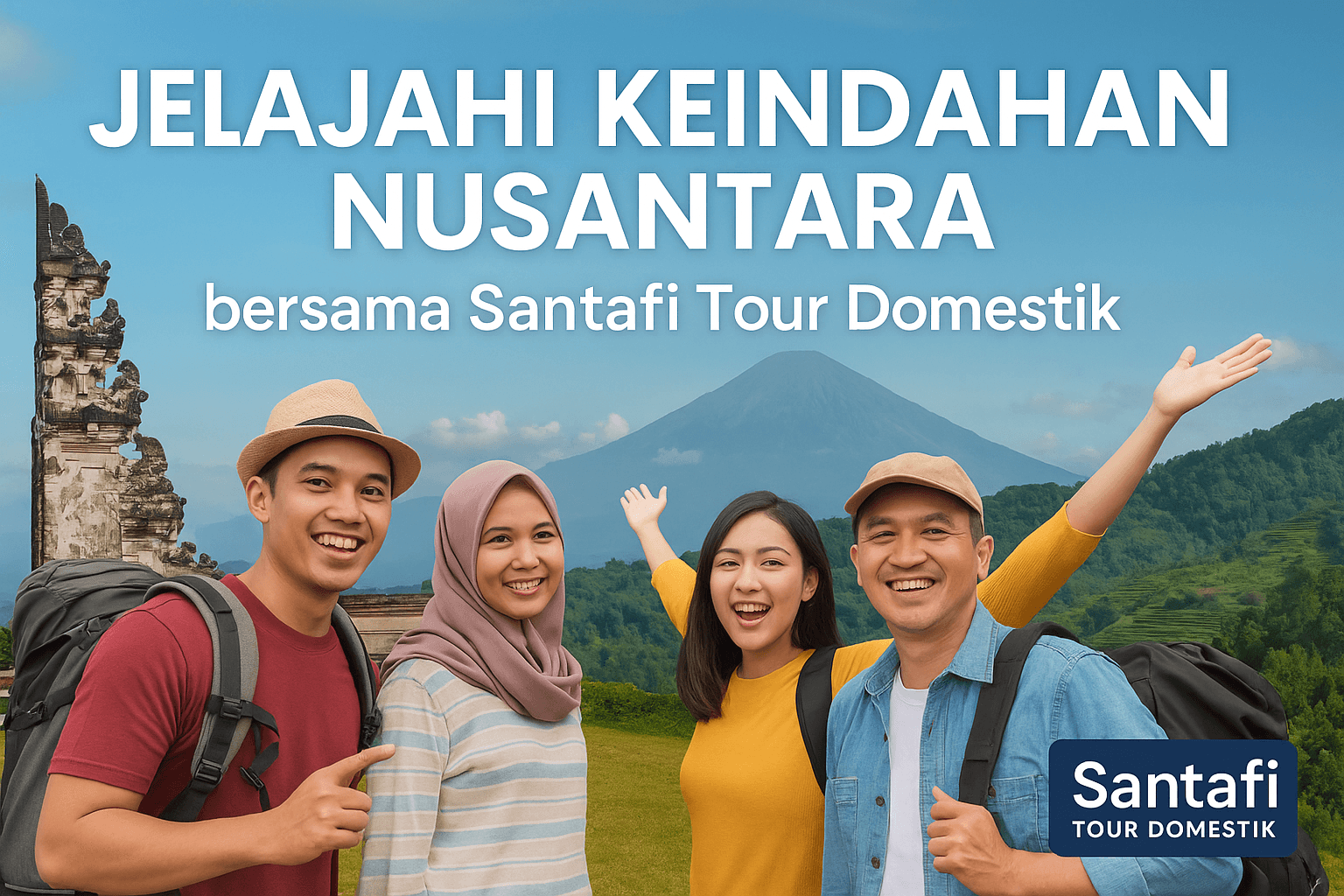 Jelajahi Keindahan Nusantara bersama Santafi Tour Domestik